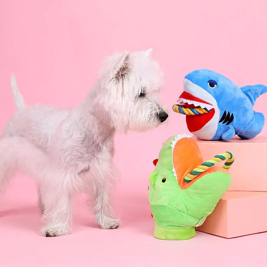 Sharky Toy Plush for Dogs inupaw